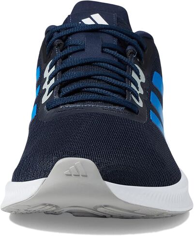 adidas Men's Run Falcon 3.0 Shoe, White/Black/White, 11 in Kuwait