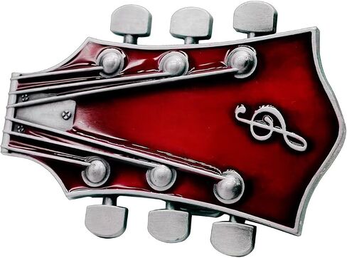 Moranse Western Cowboy Belt Buckles With Music Lover Guitarist Design in Kuwait
