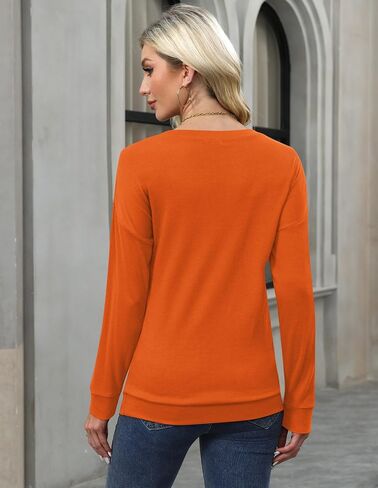 For G and PL Women's 2024 Fall Winter Long Sleeve Crewneck Lace Top Shirt Dressy Casual Elegant Sweatshirt in Saudi Arabia