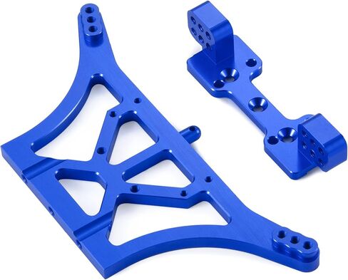 Aluminum Front Rear Shock Tower Mounts Replace Upgrade Parts for Tra-xxas 1/10 Slash 2WD Stampede Rustler VXL Bandit RC Car (Front) in Kuwait