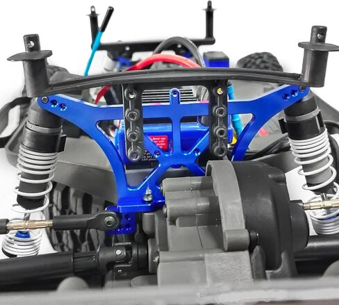 Aluminum Front Rear Shock Tower Mounts Replace Upgrade Parts for Tra-xxas 1/10 Slash 2WD Stampede Rustler VXL Bandit RC Car (Front) in Kuwait