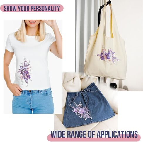 6 PCS Flower Fabric Beaded Pearl Lace Applique, 3D Embroidered Patch for Dresses,Handmade Sewing Tool for DIY Neckline Bodice Pants(Gold-6) in Kuwait