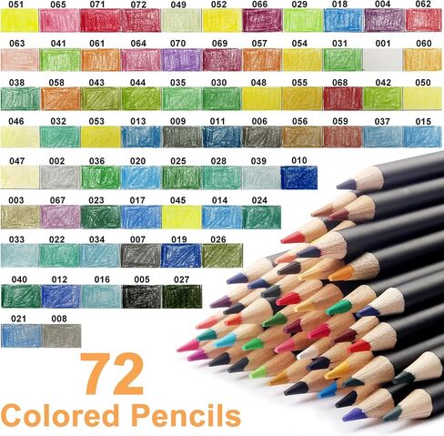 120 قلم تلوين ملون لكتب التلوين للكبار، قلب ناعم، أقلام تلوين للأطفال والكبار، مجموعة أقلام تلوين، فنانين تلوين ورسم in Saudi Arabia