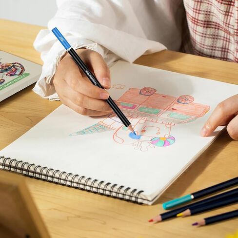 120 قلم تلوين ملون لكتب التلوين للكبار، قلب ناعم، أقلام تلوين للأطفال والكبار، مجموعة أقلام تلوين، فنانين تلوين ورسم in Saudi Arabia