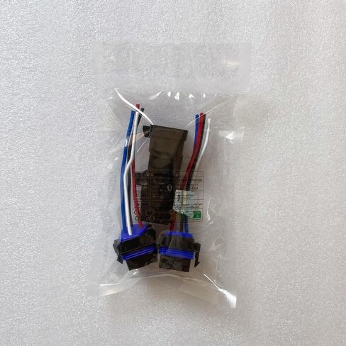 2 قطع 40/30 أمبير مفتاح مرحل مقاوم للماء 12AWG مجموعة تسخير - 12 فولت تيار مستمر 4-Pin SPST مرحلات السيارات الأسلاك الساخنة in Kuwait