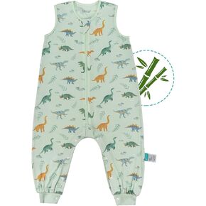 LILBESTIE Bamboo Toddler Sleep Sack with Feet, 0.5 TOG Sleep Sack with Legs, Muslin Sleep Sack 2-3T Sleep Bag Walker, Fox in Kuwait