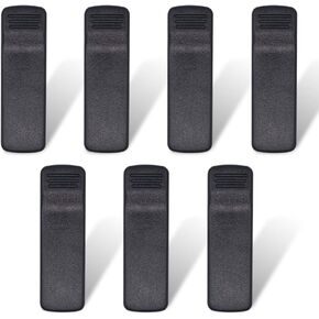 HLN8255B HLN8255 Belt Clip Compatible for Motorola Radio CP200 CP200D PR400 EP450 DP1400 DEP450 CP140 CP150 CP180 NNTN4497 NNTN4497CR NNTN4970 NNTN4970A NNTN4851 NNTN4851A (7 Pack)