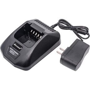 KSC-25 Charger Compatible for TK-2140 TK-3140 TK-2160 TK-3160 TK-2170 TK-3170 TK-2360 TK-3360 NX-220 NX-320 Radio KNB-57L KNB-55L KNB-35L KNB-56N KNB-26N Battery