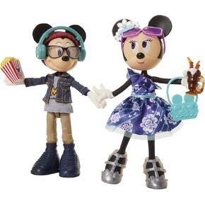 Disney Minnie & Mickey Movie Night Doll 2-Pack Playset in Kuwait