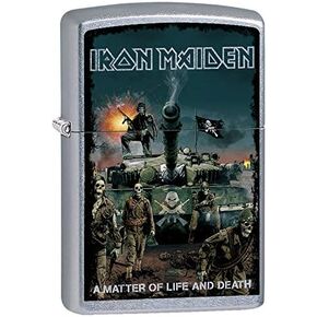 Zippo Lighter: Iron Maiden, A Matter of Life and Death - Street Chrome 80911
