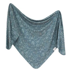Copper Pearl Large Premium Knit Baby Swaddle Receiving Blanket Wizarding World