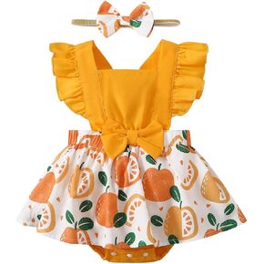 ODASDO Baby Girl Dress Flower Petals Rainbow Tulle Tutu Princess Dress for Birthday Party Pageant Evening Wedding