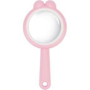 Rongon Kids Magnifying Glass 4X Handheld Reading Magnifiers Child Magnifying Lens Learning Tool for Explorations Reading Science Experiments Hobbies