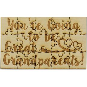 You're Going to Be a Godmother - 15 Piece Basswood Jigsaw Puzzle, Surprise Pregnancy Announcement