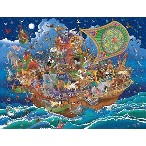 Springbok's 400 Piece Family Jigsaw Puzzle Noah's Ark - Made in USA