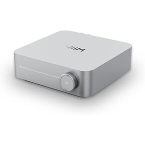 WiiM Amp Pro: Multiroom Streaming Amplifier | Compatible with Chromecast, Alexa | HDMI, Voice Control | Stream from Spotify, Amazon Music, Tidal & More - Dark Gray