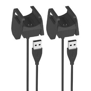 Sinoacc Charger for Fitbit Charge 4 Replacement USB Charging Cable Cord for Fitbit Charge 4 Heart Rate Fitness Wristband 3.3Ft 2Pack