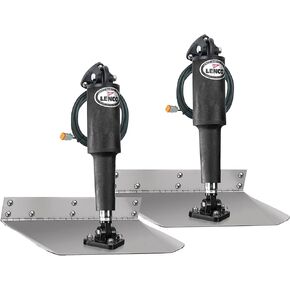 LENCO MARINE 15000-101 Trim Tab Kit, 9" x 9" 12V, Standard Mount