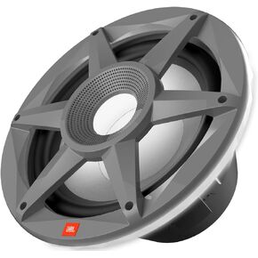 JBL 10" (250mm) Marine Woofer - High Performance 10" Subwoofer, 300 watts RMS, 900 watts Peak Power, Sensitivity (@ 2.83V): 89dB, Frequency Response: 20-2KHz, Selectable impedance: 2 and 4-ohms