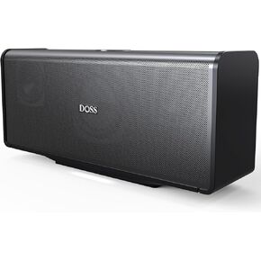 DOSS SoundBox Ultra Bluetooth Speaker, 2.1 Channel Audio, Deep Bass - Gold in Kuwait