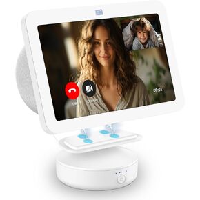 PlusAcc Battery Base for Show 8 (3rd Gen) - 10000 mAh Portable Charger Stand, Tilt Function, Adjustable Charging Dock Station Compatible with iPhone Models & Sh○w 8 3rd Generation (Black)