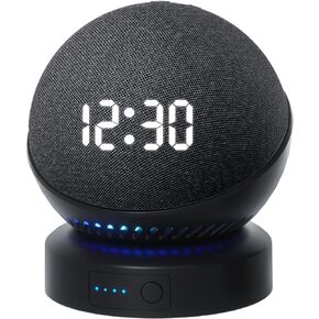 قاعدة بطارية لحامل قاعدة بطارية D0/t الجيل الرابع والخامس المحمول D0/t الجيل الخامس وGoogle Nest WiFi، لا تتضمن مكبر الصوت (أبيض)