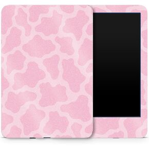 MightySkins Glossy Glitter Skin Compatible with Amazon Kindle 6-inch 11th Gen (2022) Full Wrap - Pink Giraffe | Protective High-Gloss Glitter Finish | Easy to Apply | Made in The USA