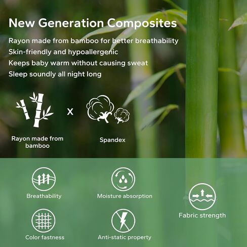 LILBESTIE Bamboo Toddler Sleep Sack with Feet, 0.5 TOG Sleep Sack with Legs, Muslin Sleep Sack 2-3T Sleep Bag Walker, Fox in Kuwait