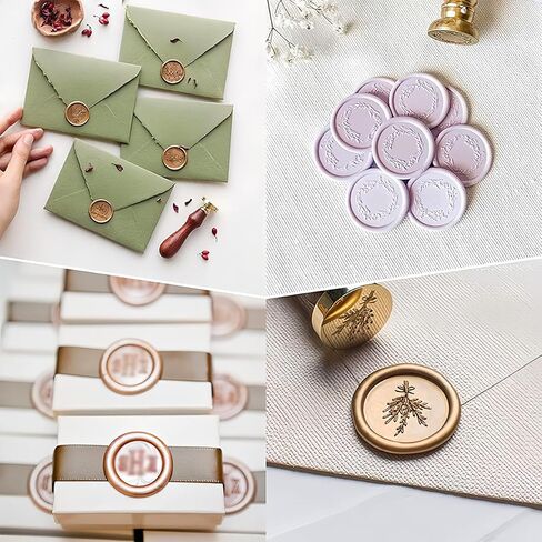 3 قطع من حصيرة ختم الشمع السيليكون لختم ختم الشمع، مجموعة ختم الشمع، سيليكون 6 تجاويف مستديرة ومضلع قالب ختم الشمع لملصقات ختم الشمع اللاصقة اليدوية in Kuwait