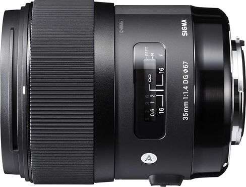 Sigma 35mm f/1.4 DG HSM Art Lens (for Canon DSLR Camera) Bundle Includes Manufacturer Accessories + Sunshine Photo Basic Bundle... in Saudi Arabia