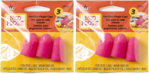 قبعات أصابع مسدس الغراء الساخن من مود بودج، الإصدار الأصلي - عبوتان in Kuwait