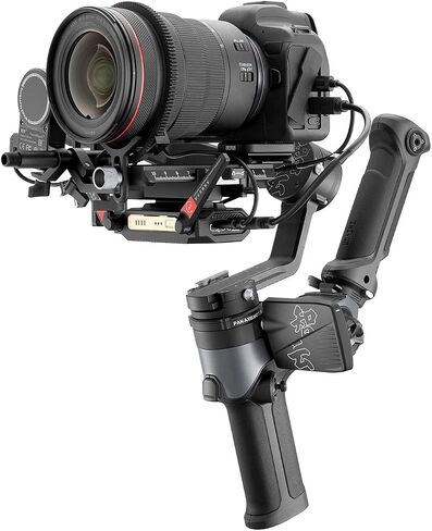 Zhiyun Weebill 2 Pro، مثبت انحراف محمول ثلاثي المحاور لكاميرات DSLR والكاميرات غير المرآة ومثبت فيديو احترافي متوافق مع Sony Nikon Canon Panasonic LUMIX in Saudi Arabia