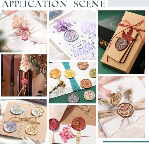 PH PandaHall Baby Foot Wax Seal Stamp Vintage Retro Sealing Stamp for Embellishment of Envelopes, Baby Shower Party Invitation, Wine Packages, Gift Packing, Greeting Cards in Saudi Arabia