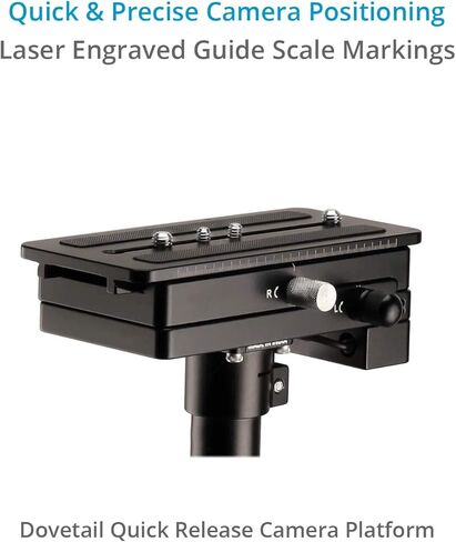 مثبت كاميرا الفيديو Flycam Zest Pro مع المراقبة المتكاملة ووصلات الطاقة | جبل الذهب (ST-ZEST-PRO-01) in Kuwait