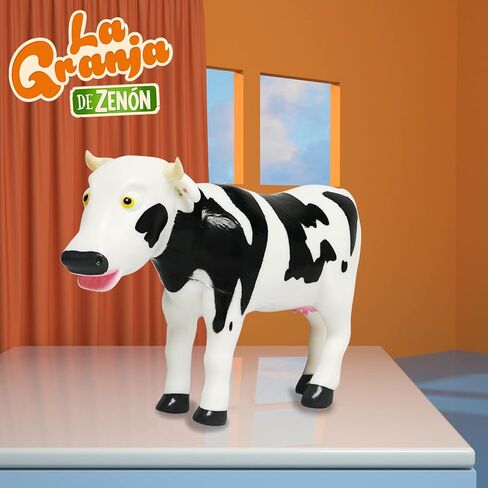 لعبة ببغاء مزرعة لوريتو بيبي الموسيقية من توي ميكر لا جرانجا دي زينون - تعليم تفاعلي - شخصية حيوانات المزرعة من الفينيل للأطفال الصغار 1-3، ألعاب إسبانية للطيور هدية لعيد الميلاد وعيد الميلاد in Kuwait