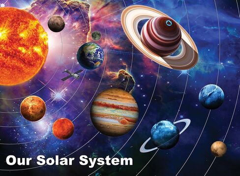 White Mountain Puzzles Solar System - 300 Piece Jigsaw Puzzle in Saudi Arabia