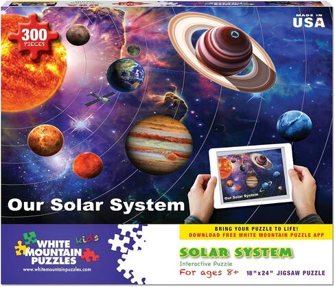 White Mountain Puzzles Solar System - 300 Piece Jigsaw Puzzle in Saudi Arabia