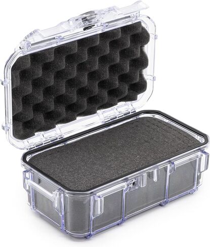 Evergreen 57 Waterproof Dry Box Protective Case with Pick & Pluck Foam - Travel Safe/Mil Spec/USA Made - for Cameras, Phones, Hiking, Boating, Water Sports, Action Cams (Green) in Saudi Arabia