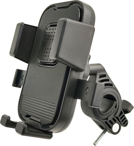 حامل هاتف الدراجة، حامل هاتف الدراجة، تشغيل بيد واحدة، حامل هاتف المقود، حامل هاتف الدراجة، حامل الهاتف الخلوي 4.7 بوصة - 7.1 بوصة للدراجة، الدراجة الإلكترونية، الدراجة النارية، سكوتر in Kuwait