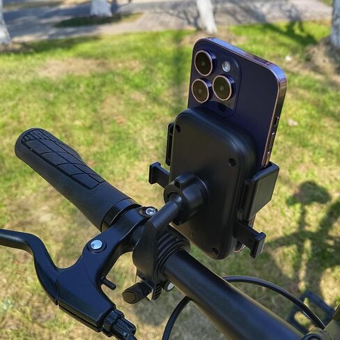 حامل هاتف الدراجة، حامل هاتف الدراجة، تشغيل بيد واحدة، حامل هاتف المقود، حامل هاتف الدراجة، حامل الهاتف الخلوي 4.7 بوصة - 7.1 بوصة للدراجة، الدراجة الإلكترونية، الدراجة النارية، سكوتر in Kuwait