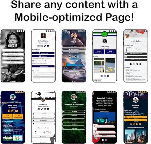 سوار معصم شبكي من السيليكون NFC/QR Code: بطاقة العمل الرقمية الخاصة بك والرابط الحيوي - بدون تطبيق/بدون اشتراك - مثالي لرجال الأعمال ومحبي التكنولوجيا (أسود) in Kuwait