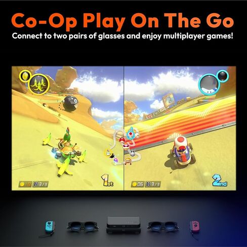 VITURE One Dock Pack: XR/AR Glasses & Mobile Dock, Compatible with Nintendo Switch, Switch OLED, Handhelds, Fire TV, Chromecast, Direct Play on PS/Xbox | Co-op & Movie Sharing | 13000mAh (Jet Black) in Kuwait