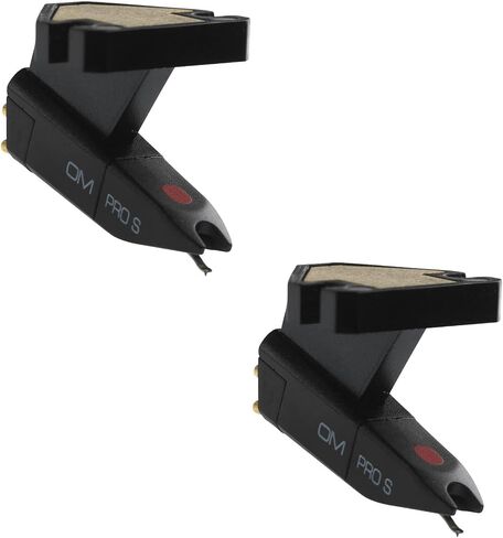 Ortofon OM Pro S DJ Cartridges (2 Pack) Bundle with Liquid Audio Polishing Cloth in Saudi Arabia
