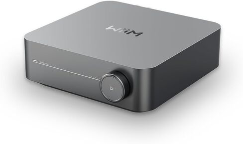 WiiM Amp: مضخم دفق متعدد الغرف مع AirPlay 2 وChromecast وHDMI والتحكم الصوتي | قم ببث Spotify وAmazon Music وTidal والمزيد | جهاز التحكم عن بعد متضمن | فضاء رمادي in Kuwait