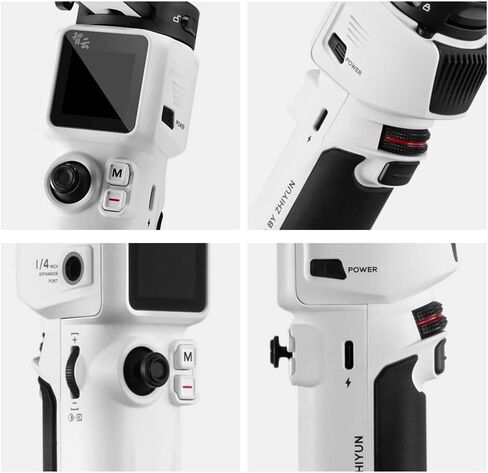 Zhiyun Crane M3S Handheld Gimbal 3-Axis Stabilizer All in One Design for Mirrorless Cameras Like Sony,Canon,Smartphone Like iPhone,Sumsung,Action Cameras Like Gopro (Crane M3 Upgrade Version in 2023) in Saudi Arabia