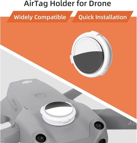 CAPART Air tag Holder Case Adhesive Mount for RC Drones/RC Car, Compatible with DJI Mini 4 Pro Mini 3 Pro Mavic 3 Air 3 2 Mini 2 FPV Avata Drone in Saudi Arabia