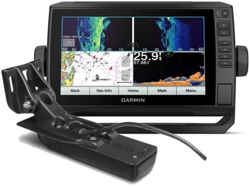 Garmin ECHOMAP UHD 94sv مع خرائط ساحلية أمريكية GN+ ومحول طاقة GT54UHD in Kuwait