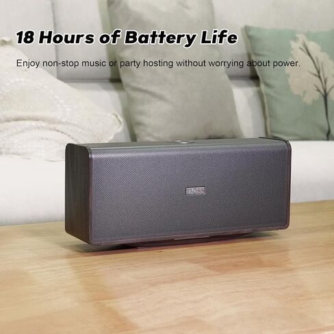 مكبر صوت DOSS SoundBox Ultra Bluetooth مع قناة صوت 2.1 صوت، صوت فائق 80 وات مع صوت جهير عميق، تقنيتان DSP، وقت تشغيل 18 ساعة، بلوتوث 5.3، مكبر صوت لاسلكي للمنزل والمكتب وغرفة المعيشة in Saudi Arabia