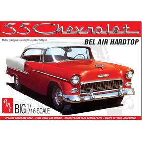 مجموعة الطراز القابل للتحويل AMT 1134 1/16 1955 Chevy Bel Air