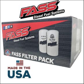 FASS Fuel Systems Filter Pack XL | PF3001 XL (1) & XWS3002 (1)